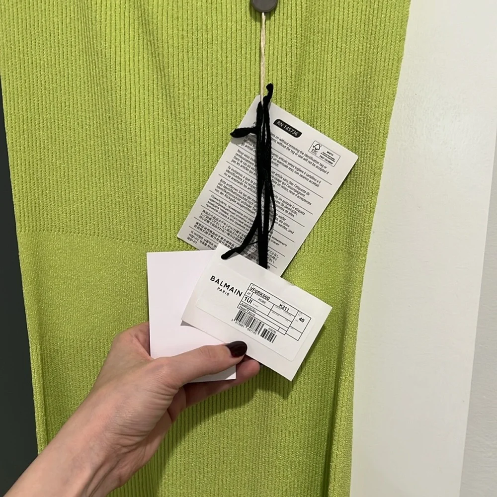 Balmain Bodycon Dress NWT - Picture 3 of 5